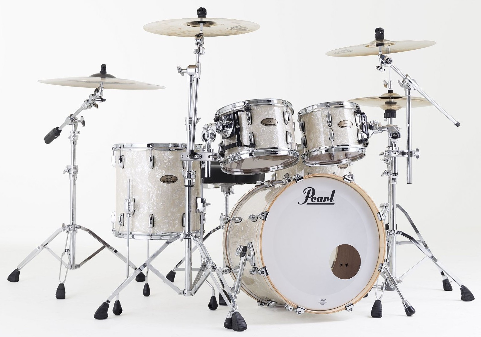 Hlavní obrázek 22“; 10“, 12“; 16“ PEARL STS924XSP/C405 Session Studio Select - Nicotine White Marine Pearl