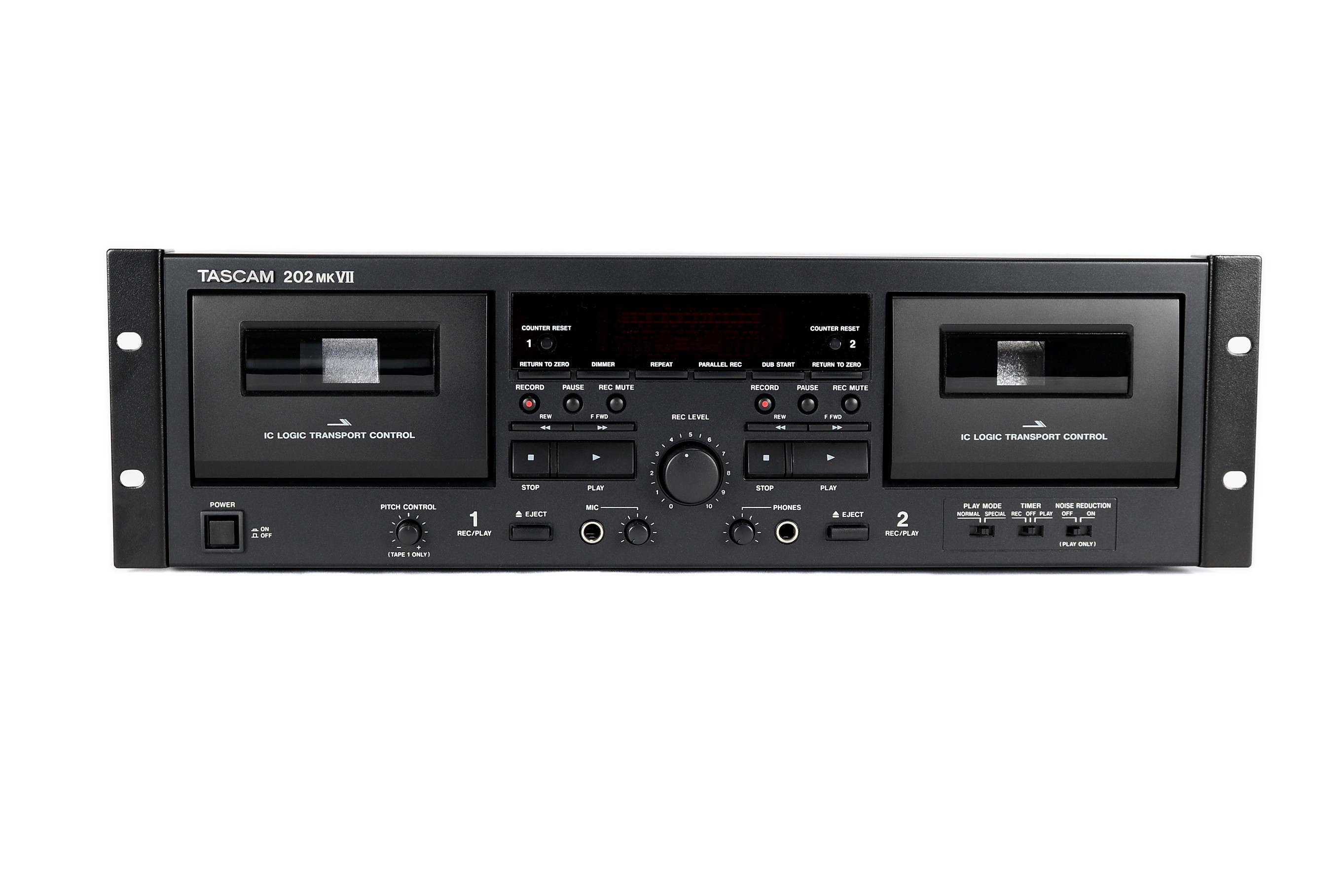 Galerijní obrázek č.3 Profesionální CD/DVD/USB/SD/MC přehrávače TASCAM 202MKVII A-Stock