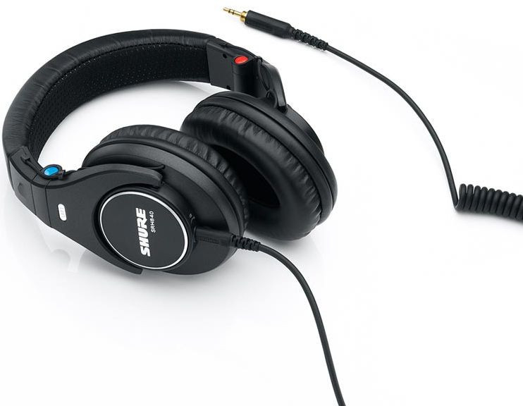 Galerijní obrázek č.3 Velká náhlavní sluchátka SHURE SRH 840