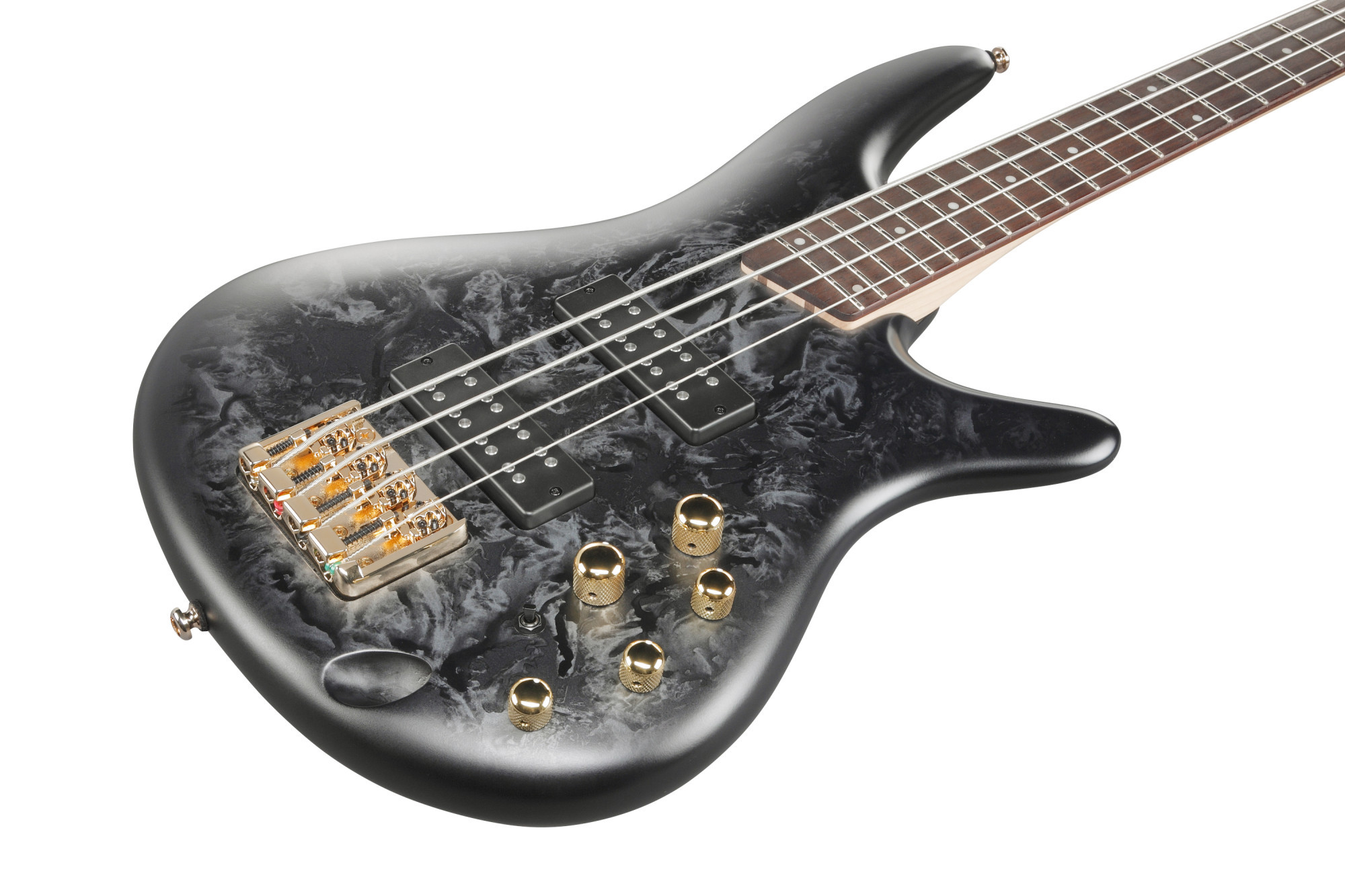 Galerijní obrázek č.2 Hard&heavy IBANEZ SR300EDX-BZM - Black Ice Frozen Matte