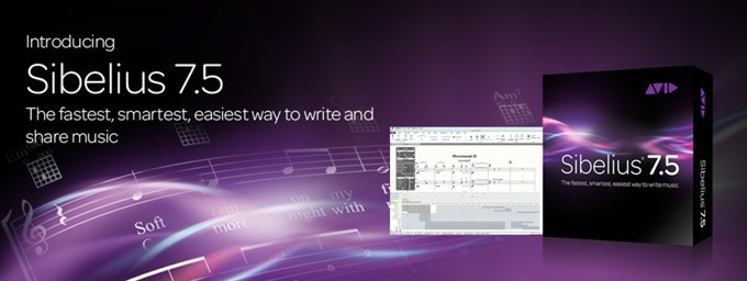 Galerijní obrázek č.1 Notační software SIBELIUS 7.5 Trade-up