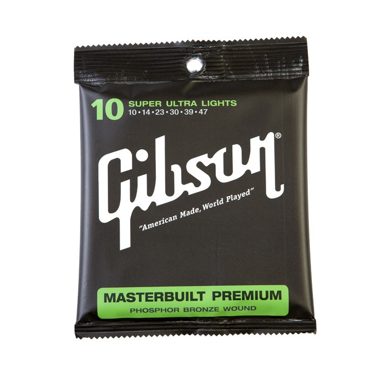 Hlavní obrázek Tvrdost .010 GIBSON Masterbuilt Premium - .010 - .047