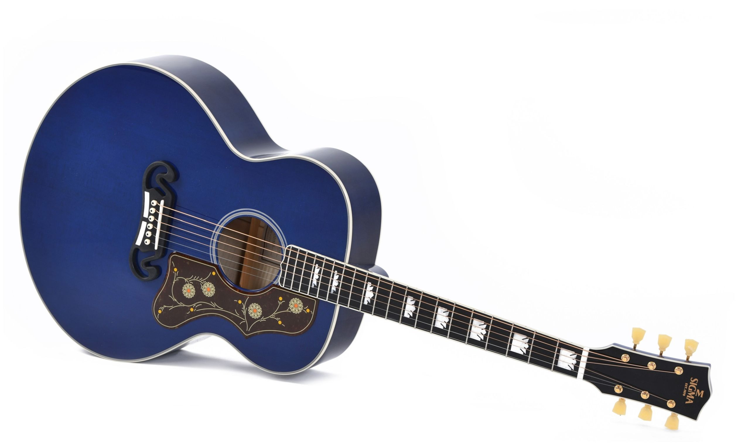 Hlavní obrázek Jumbo SIGMA GUITARS GJA-SG200-RBL - Royal Darkblue