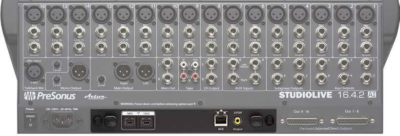 Galerijní obrázek č.1 Příslušenství k digitálním mixům PRESONUS SL-AVB-MIX