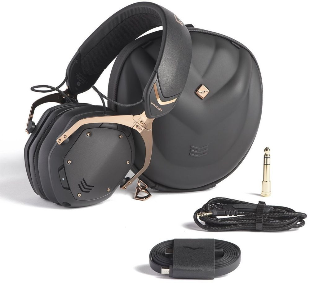 Galerijní obrázek č.1 Na uši (s kabelem) V-MODA Crossfade 2 Wireless (Rose Gold)