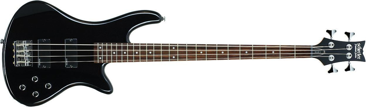 Hlavní obrázek Alternativní  SCHECTER Stileto Deluxe Bass 4, Rosewood Fingerboard - Black