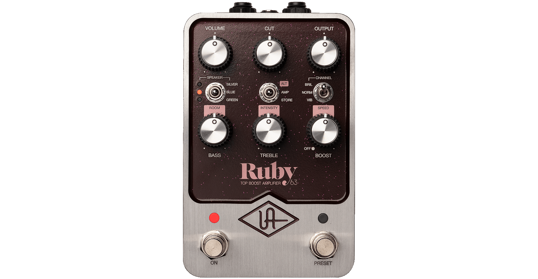 Hlavní obrázek Multiefekty, procesory UNIVERSAL AUDIO Ruby '63 Top Boost Amplifier