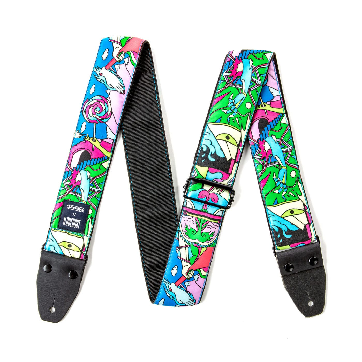 Hlavní obrázek Nylonové/textilní DUNLOP ILD12 I Love Dust Strap Dust Sucker