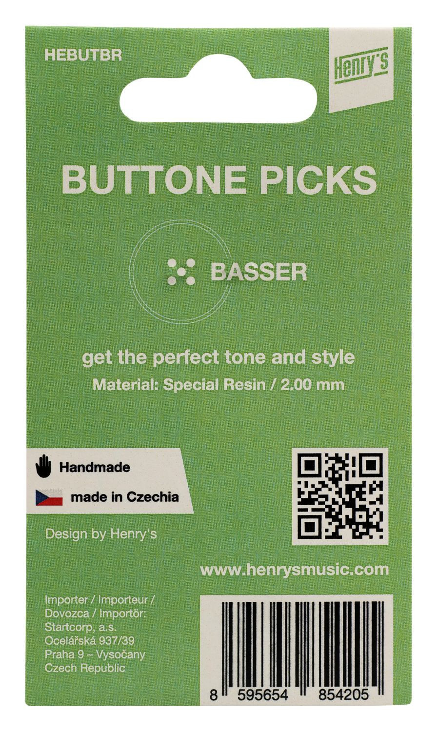 Galerijní obrázek č.4 Ostatní  HENRY’S Buttone Basser - Green