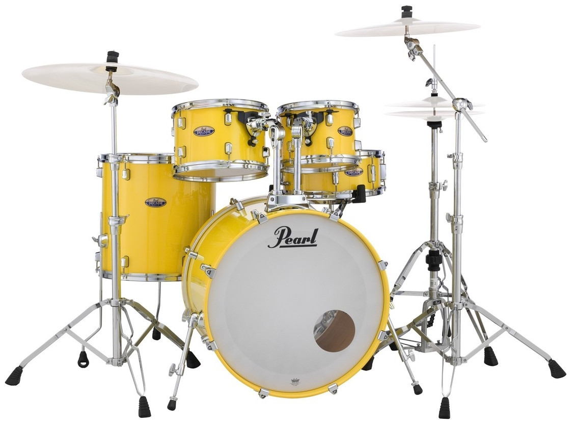 Hlavní obrázek 22“; 10“, 12“; 16“ PEARL DMP925S Decade Maple - Solid Yellow LTD