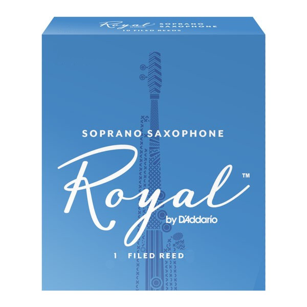 Hlavní obrázek Soprán saxofon RICO RIB1025 Royal - Soprano Saxophone Reed 2.5 - 1 ks