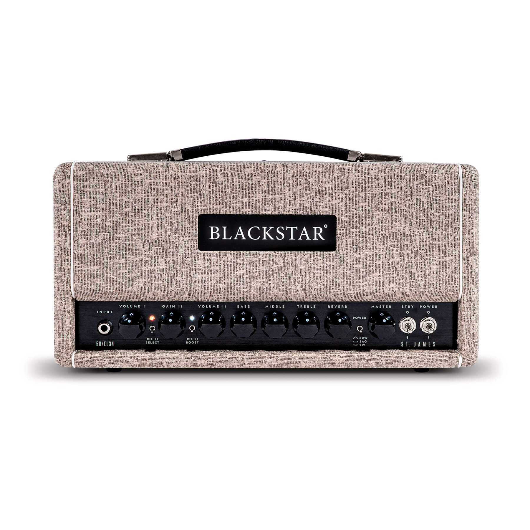 Hlavní obrázek Lampové zesilovače BLACKSTAR St. James 50 EL34 Head - Fawn