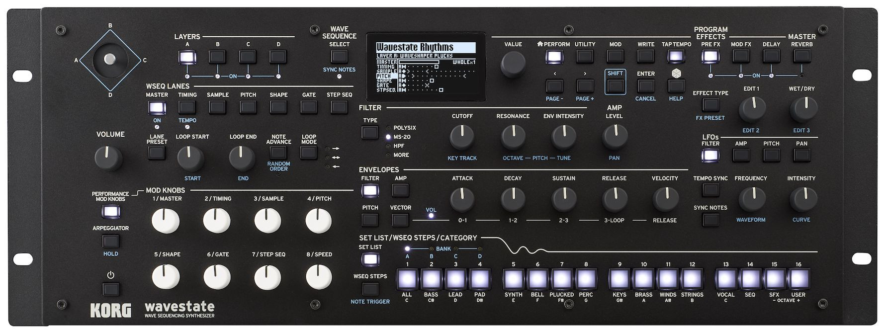 Hlavní obrázek Samplery, sekvencery, moduly KORG Wavestate Module