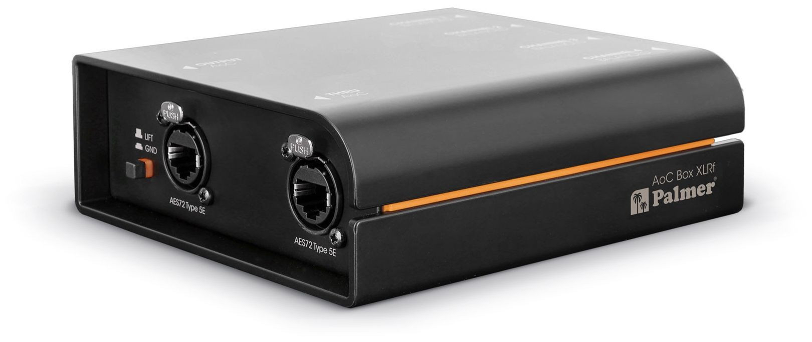 Hlavní obrázek Ethernet a ostatní zvukové karty PALMER AoC Box XLRf