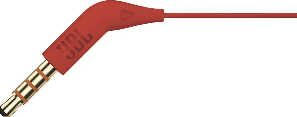 Galerijní obrázek č.1 Do uší (s kabelem) JBL T110 RED