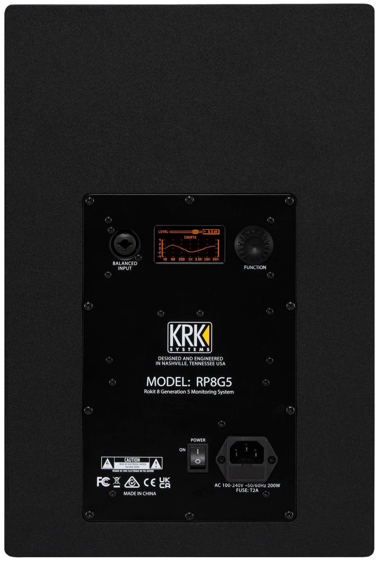 Galerijní obrázek č.1 Aktivní monitory s DSP korekcí akustiky KRK Rokit 8 G5
