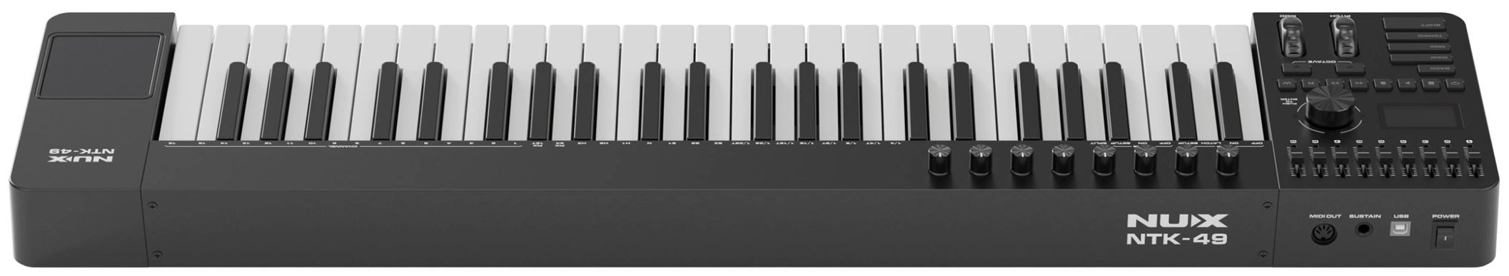 Galerijní obrázek č.3 MIDI keyboardy NUX NTK-49