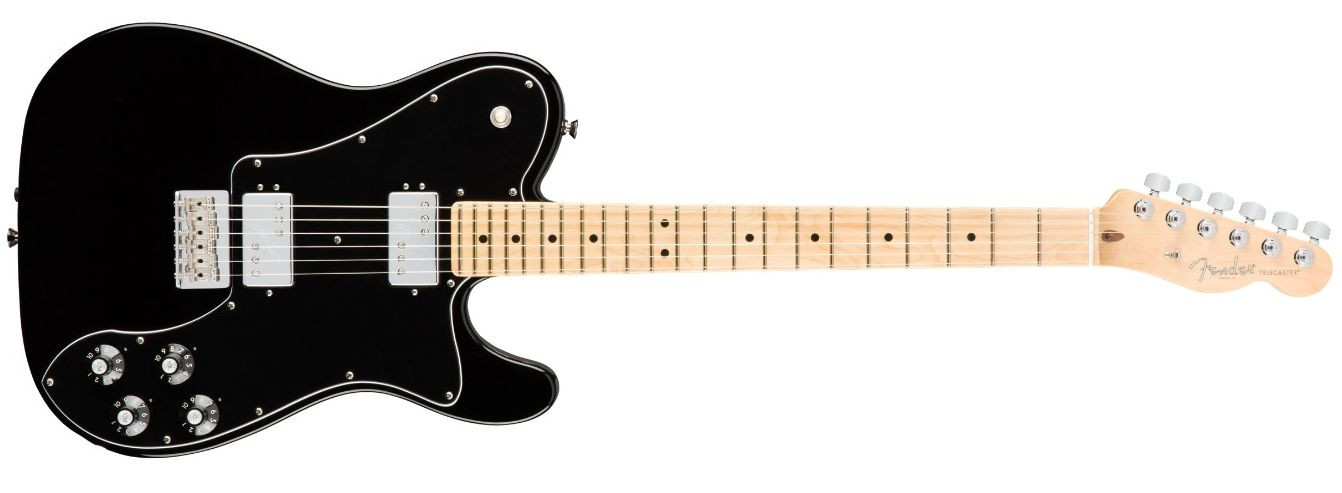 Hlavní obrázek T - modely FENDER American Professional Telecaster Deluxe Shawbucker Black Maple