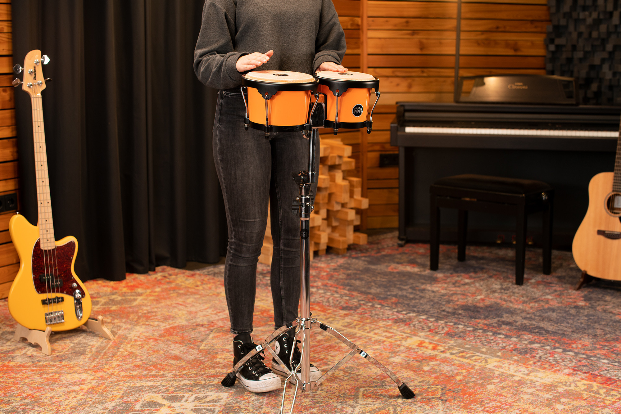 Galerijní obrázek č.4 Bonga MEINL HB50CS Journey Bongo - Creamsicle