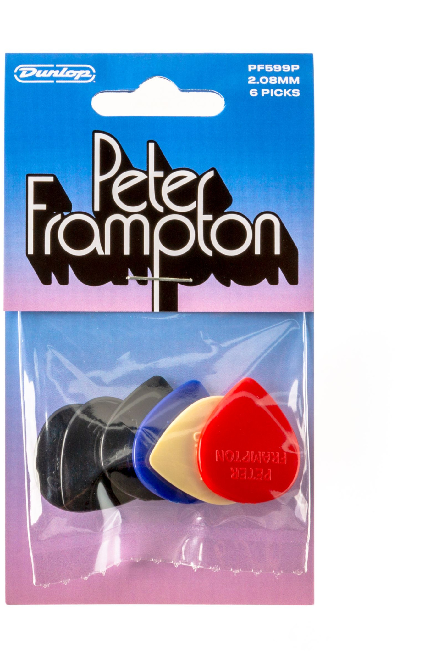 Galerijní obrázek č.1 Ostatní  DUNLOP Peter Frampton Vintage Jazz Teardrop Pick - 6 Pack