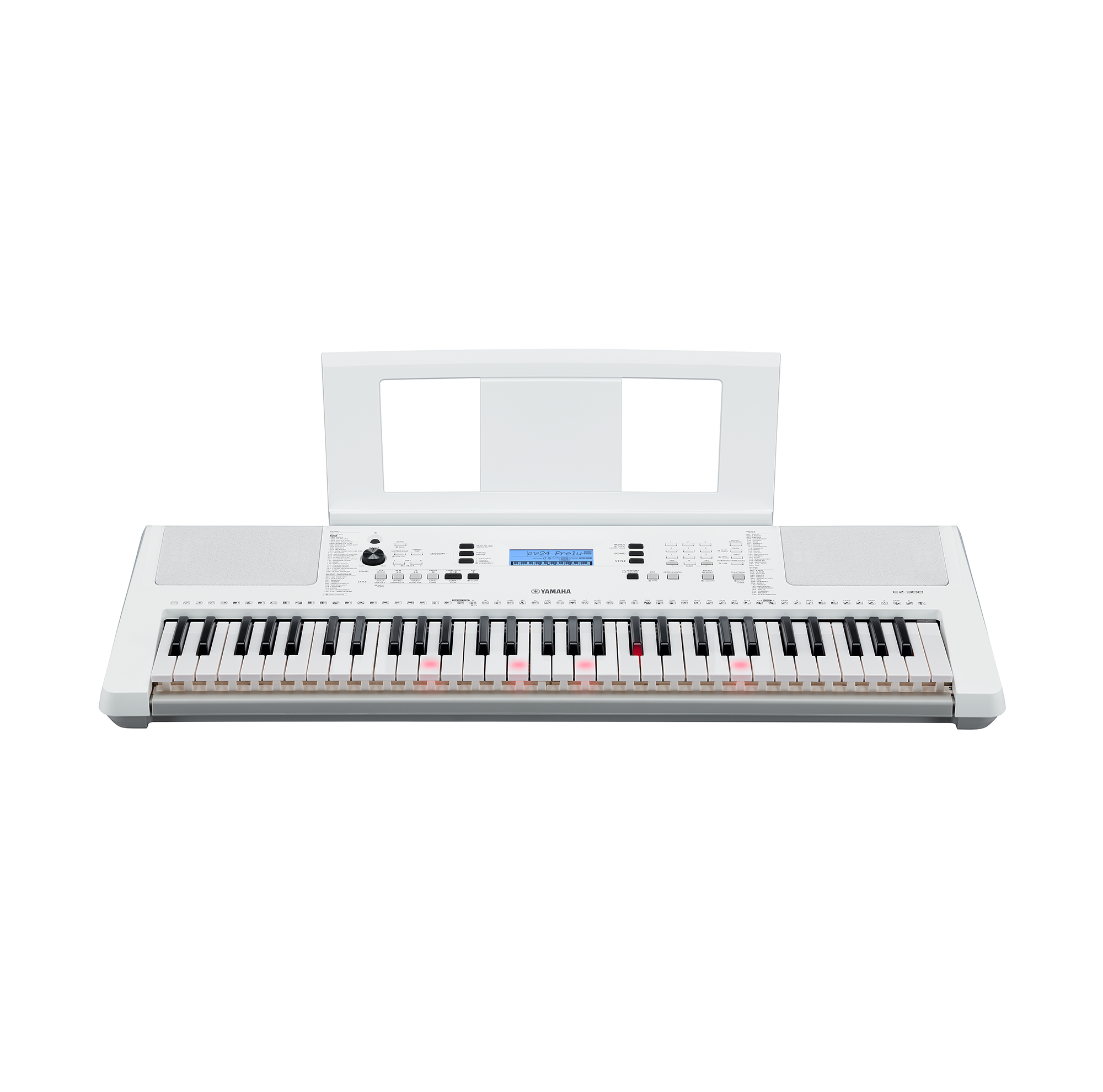 Galerijní obrázek č.5 Keyboardy s dynamikou YAMAHA EZ-300 - Silver White