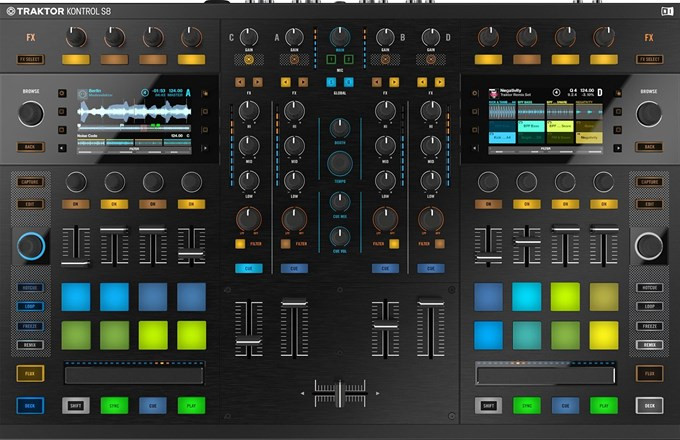 Galerijní obrázek č.1 DJ kontrolery NATIVE INSTRUMENTS Traktor Kontrol S8