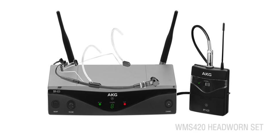 Hlavní obrázek S hlavovým mikrofonem AKG WMS 420 Headset/D