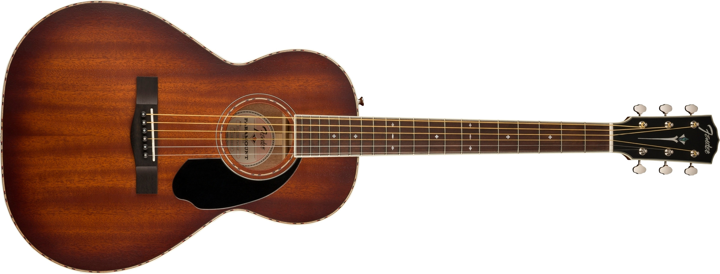 Hlavní obrázek Akustické kytary a ostatní FENDER PS-220E Parlor - Aged Cognac Burst C-Stock