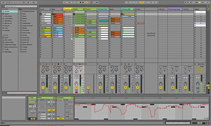Hlavní obrázek Záznamový a multitrack software ABLETON Live 9 Intro (el.licence)
