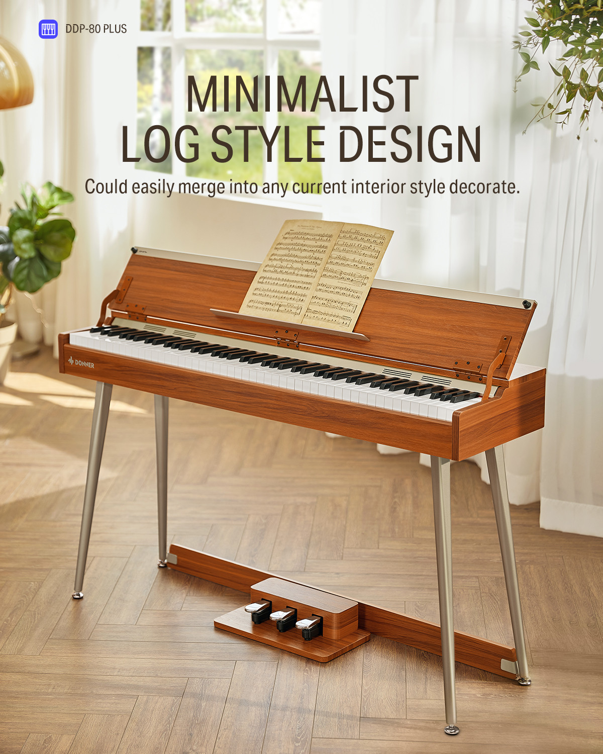 Galerijní obrázek č.6 Digitální piana DONNER DDP-80 Plus