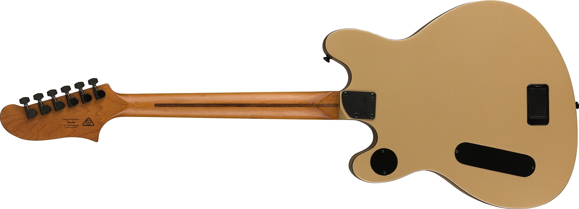 Galerijní obrázek č.1 Semiakustické a jazzové FENDER SQUIER Contemporary Active Starcaster - Shoreline Gold