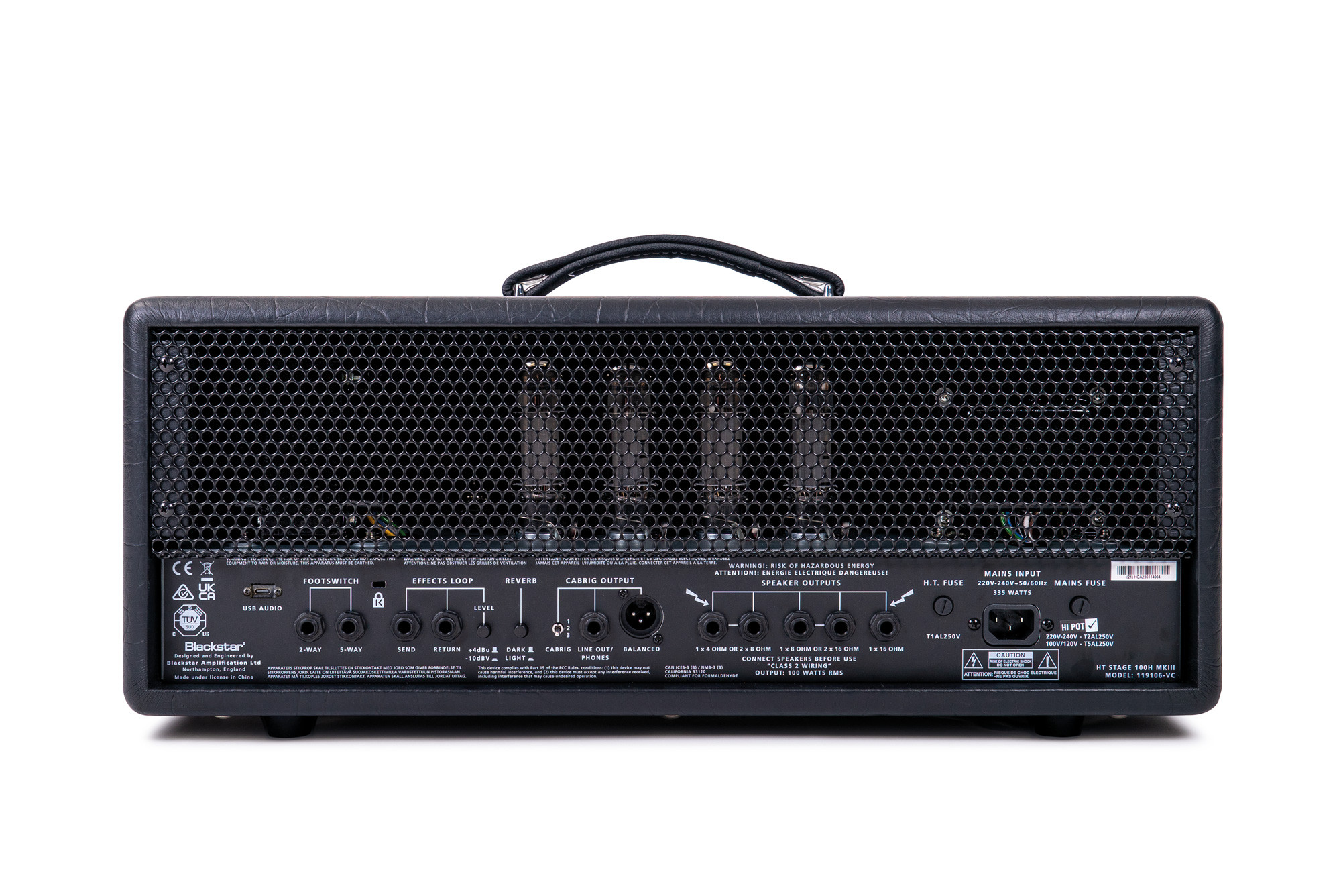 Galerijní obrázek č.3 Lampové zesilovače BLACKSTAR HT Stage 100H MkIII