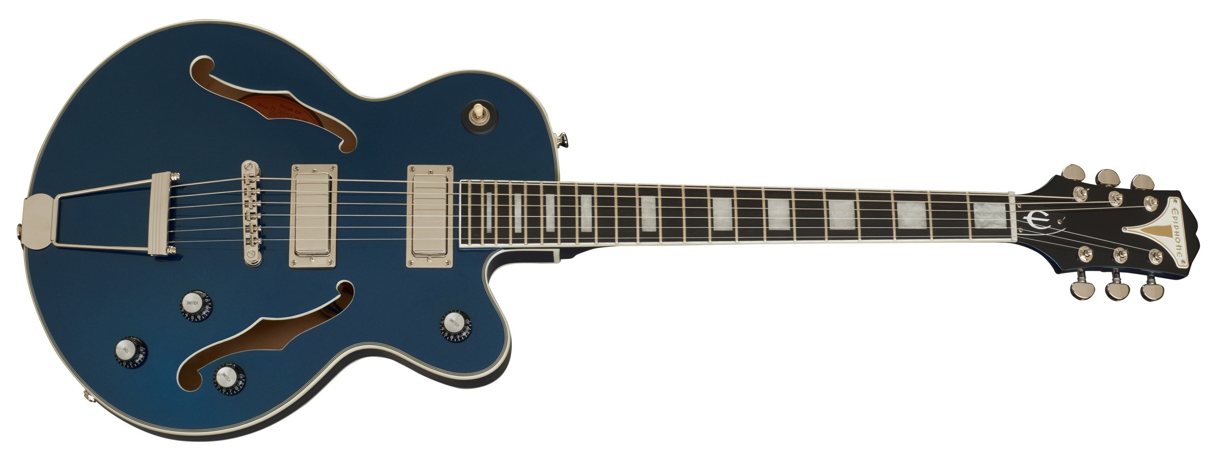 Hlavní obrázek Semiakustické a jazzové EPIPHONE Uptown Kat ES Sapphire Blue Metallic