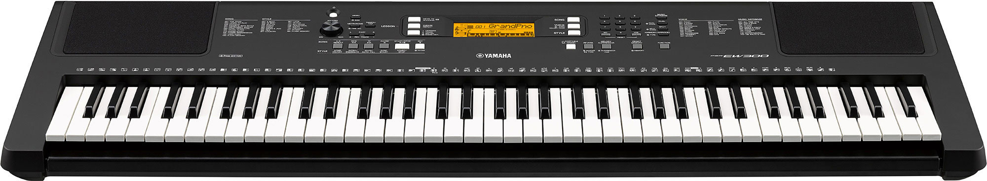 Galerijní obrázek č.1 Keyboardy s dynamikou YAMAHA PSR-EW300