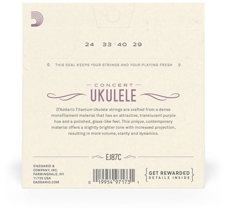 Galerijní obrázek č.1 Koncertní D'ADDARIO EJ87C