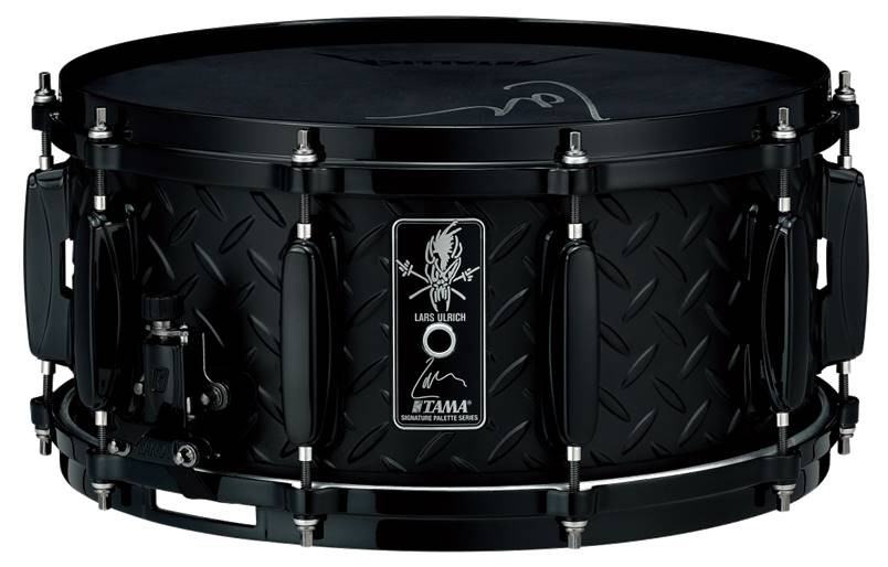 Hlavní obrázek Signature modely TAMA LU1465BK Lars Ulrich Signature Snare Drum LIMITED - Black on Black