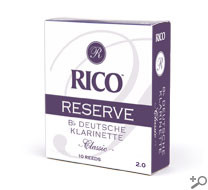 Hlavní obrázek Bb klarinet RICO Plátky Reserve RCR1025