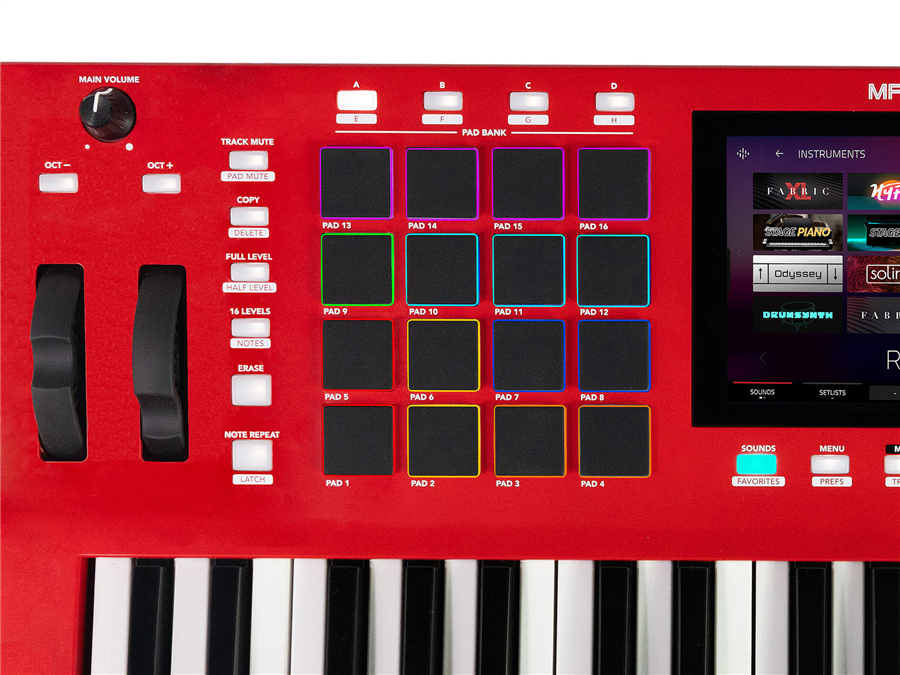 Galerijní obrázek č.4 Syntezátory, varhany, virtuální nástroje AKAI MPC KEY 37