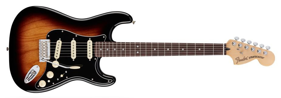 Hlavní obrázek ST - modely FENDER Deluxe Stratocaster 2-Color Sunburst Rosewood