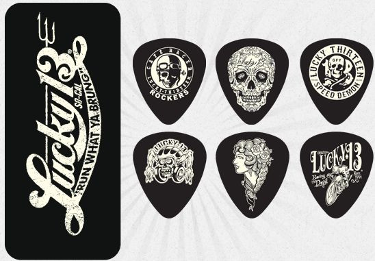 Galerijní obrázek č.1 Ostatní  DUNLOP Lucky 13 Collection 6 ks