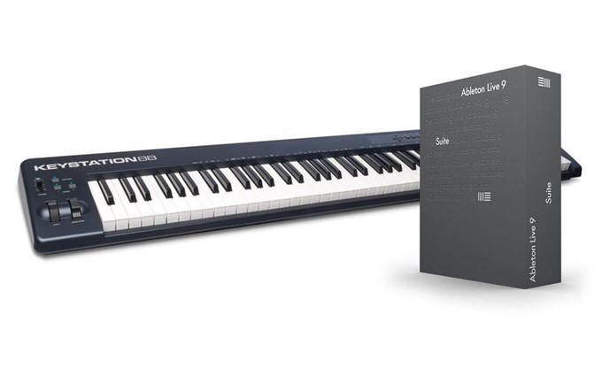 Hlavní obrázek MIDI keyboardy M-AUDIO Keystation 88 II + Ableton Live 9 Suite (upgrade)