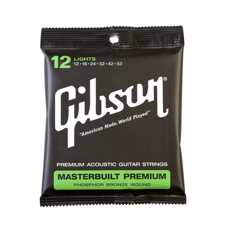 Hlavní obrázek Tvrdost .012 GIBSON Masterbuilt Premium - .012 - .053