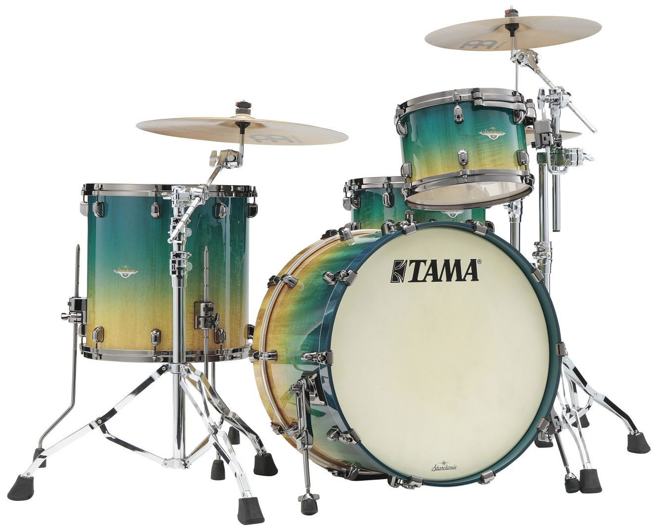 Hlavní obrázek Jiné konfigurace TAMA ME32CZUS-VMMF Starclassic Maple Exotic - Marine Shoreline Movingui Fade/Smoked Black Nickel HW