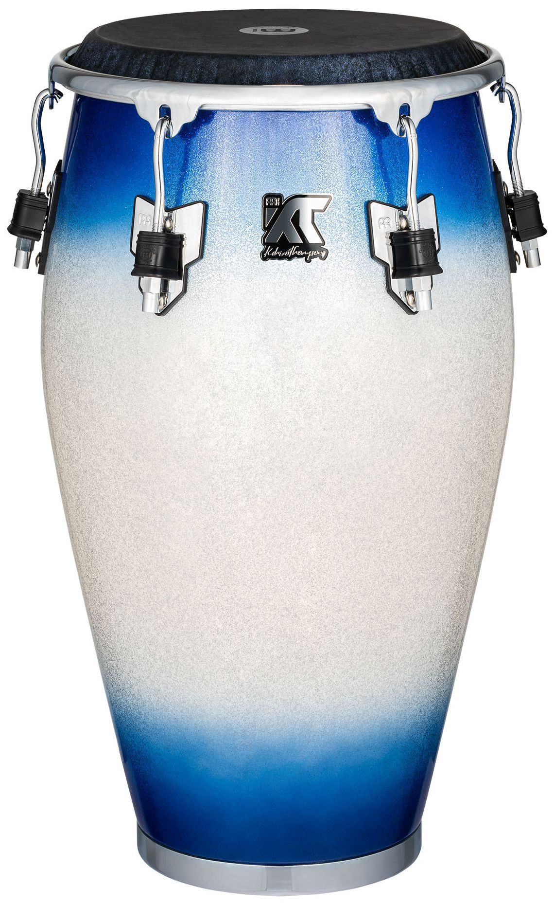 Hlavní obrázek Conga MEINL WKT1212ES Artist William Kachiro Thompson Tumba 12 1/2” REMO Black Calfskin Skyndeep - Electric Sky