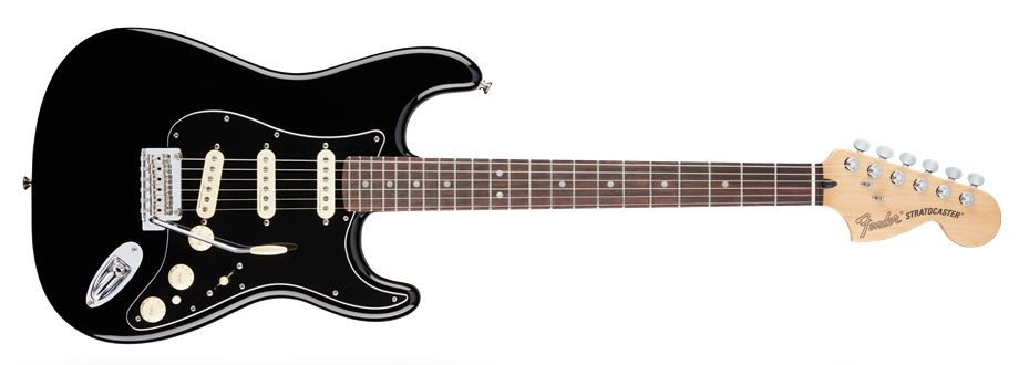 Hlavní obrázek ST - modely FENDER Deluxe Stratocaster Black Rosewood