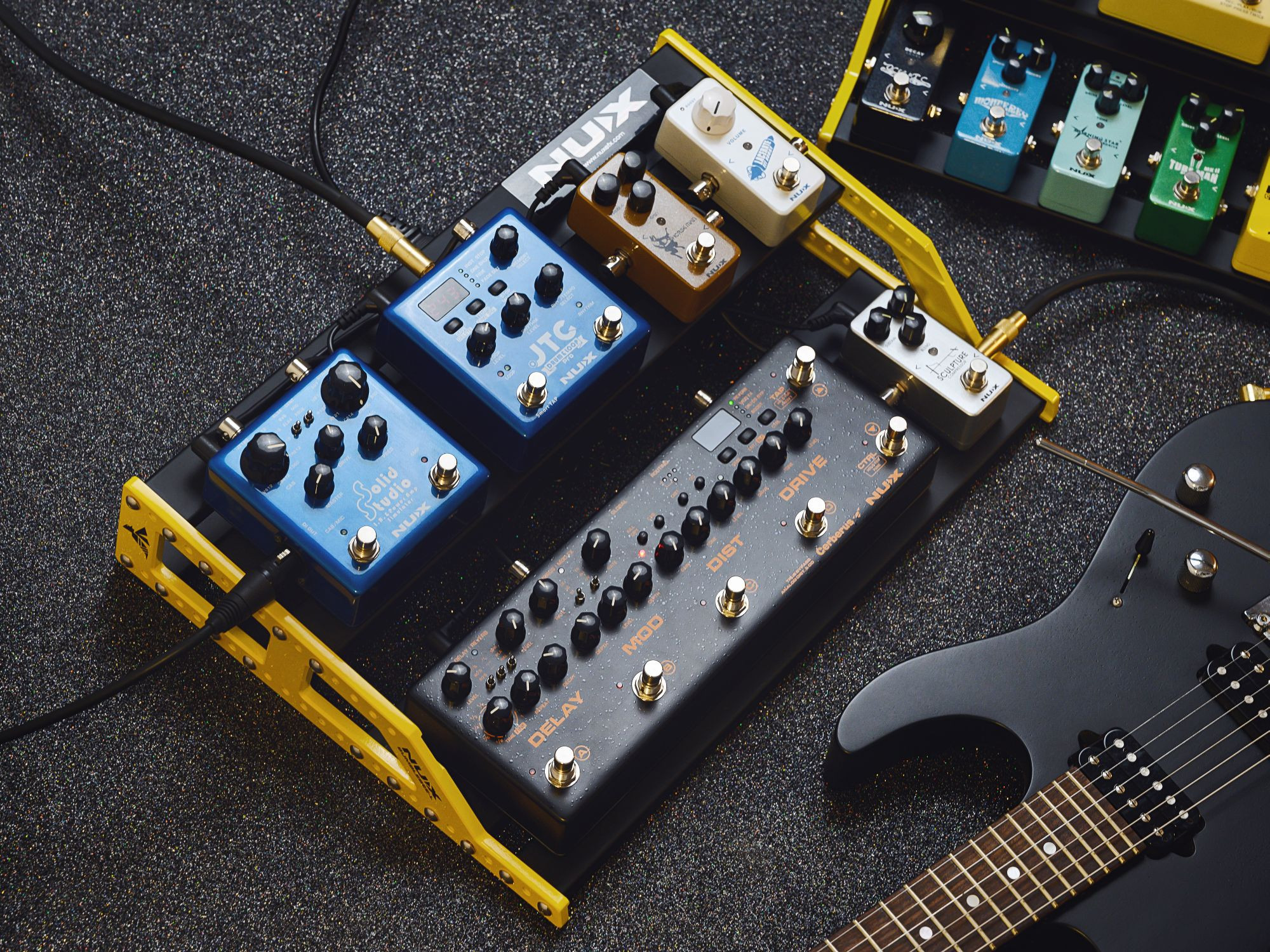 Galerijní obrázek č.9 Pedalboardy NUX NPB-S Bumblebee Pedalboard