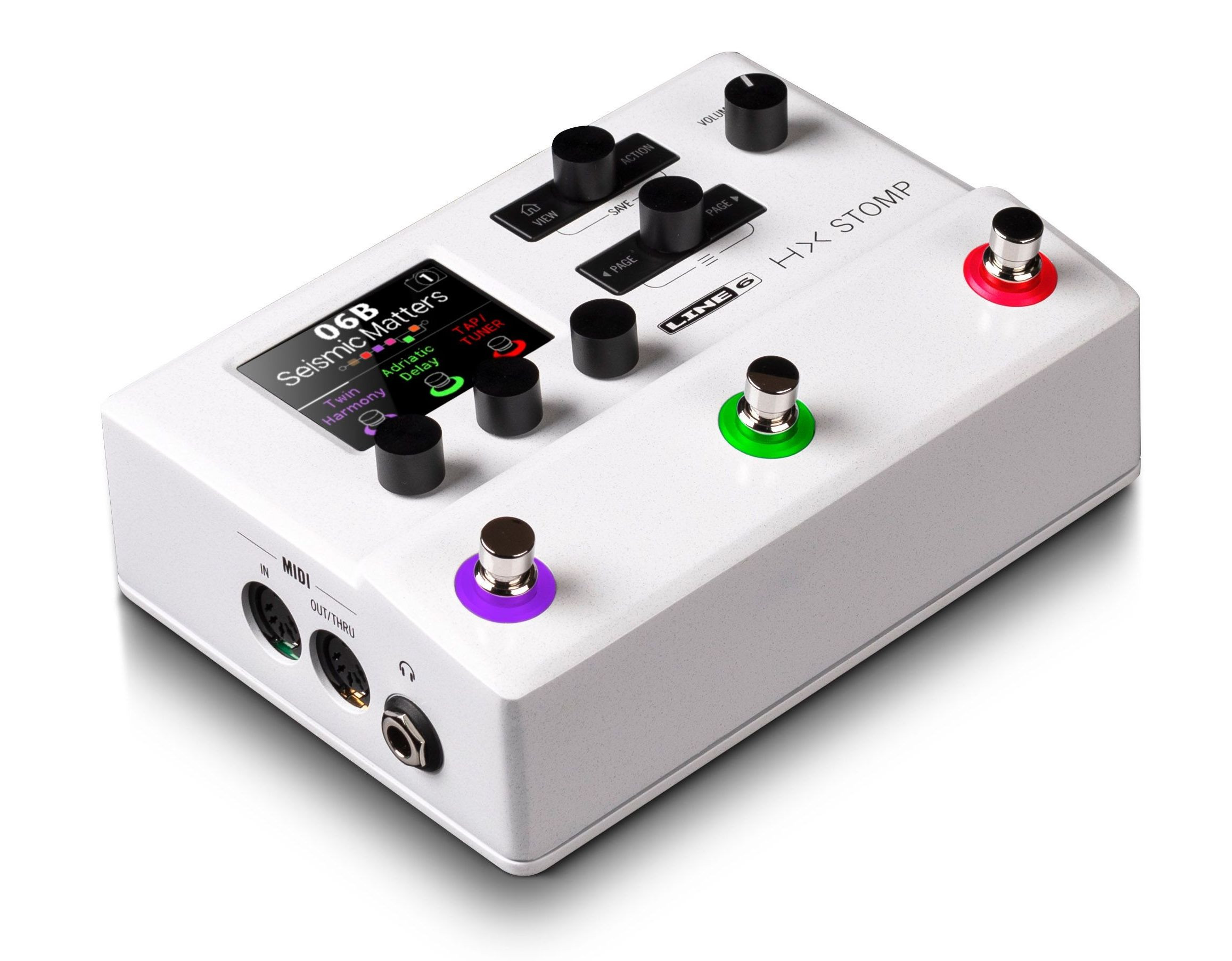 Galerijní obrázek č.2 Multiefekty, procesory LINE 6 HX Stomp White