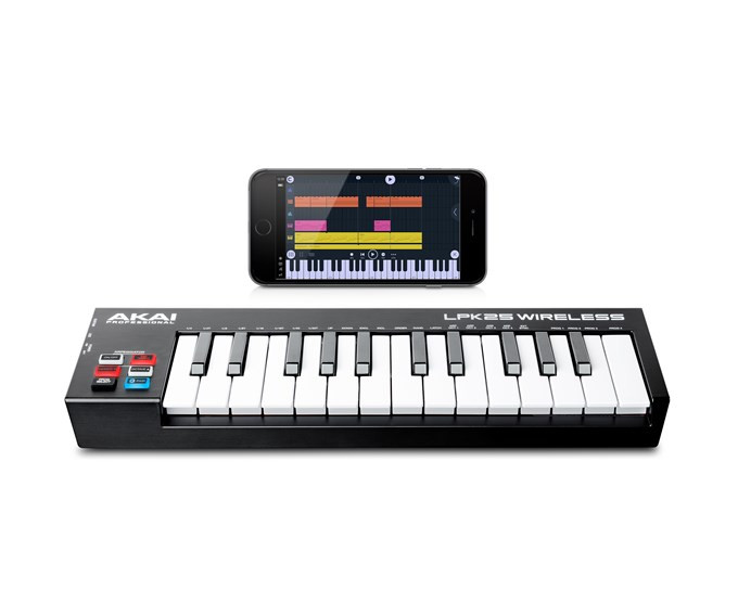 Galerijní obrázek č.5 MIDI keyboardy AKAI LPK 25 Wireless