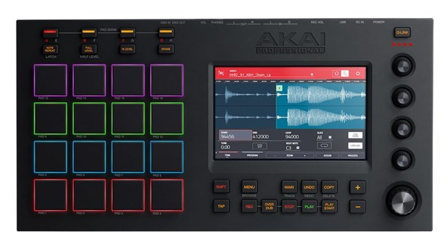 Galerijní obrázek č.6 MIDI kontrolery AKAI MPC Touch