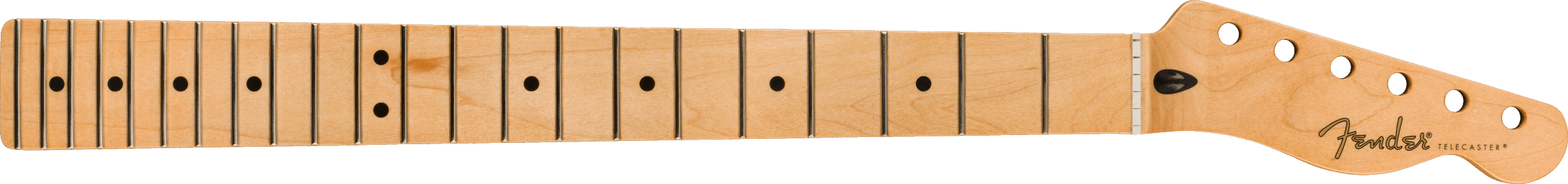 Hlavní obrázek Náhradní díly FENDER Player Series Telecaster Neck, 22 Medium Jumbo Frets, Maple, 9.5", Modern C